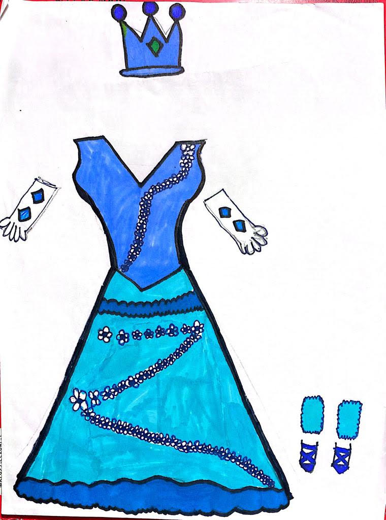 Dress Designs by Kids